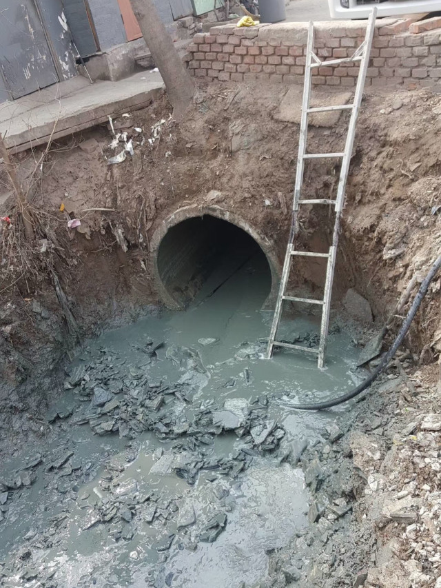 梁子湖管道清洗