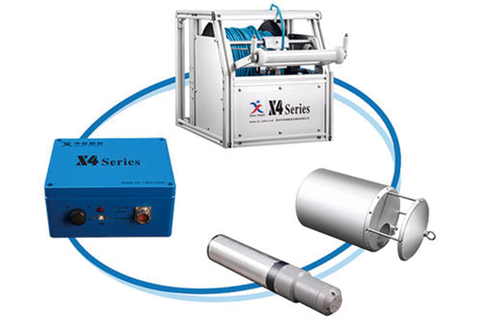 梁子湖声呐检测